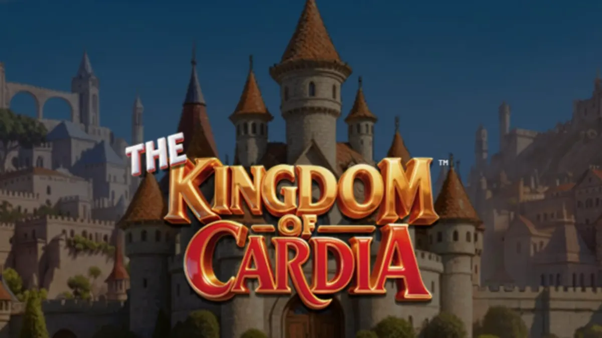 Giao diện đồ họa đầy màu sắc và huyền bí của slot The Kingdom of Cardia